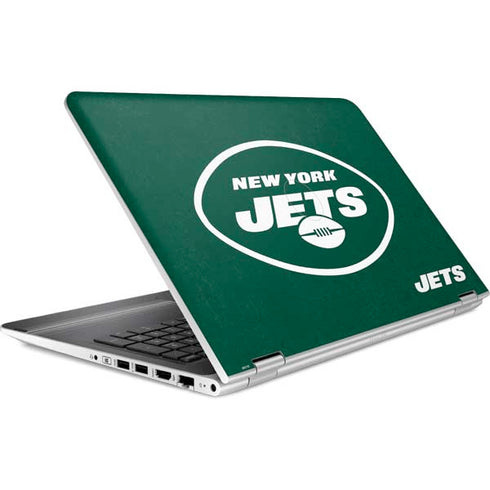 NFL New York Jets Distressed HP Pavilion Skin